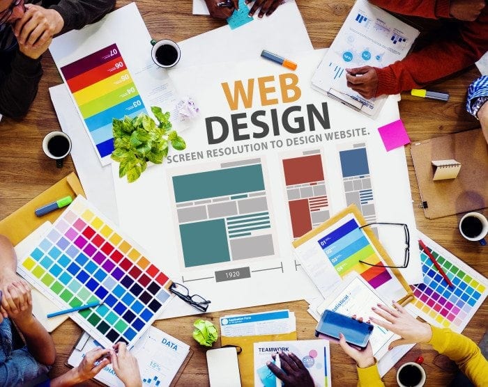 Dental Website design team brainstorming