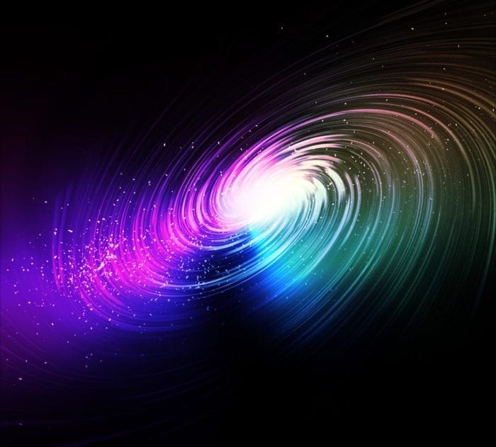 a colorful galaxy