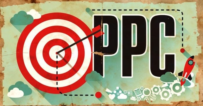 Target hit on the bullseye with PPC letters next to it.
