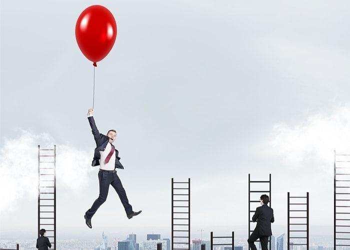 Being above your competition is not entirely safe