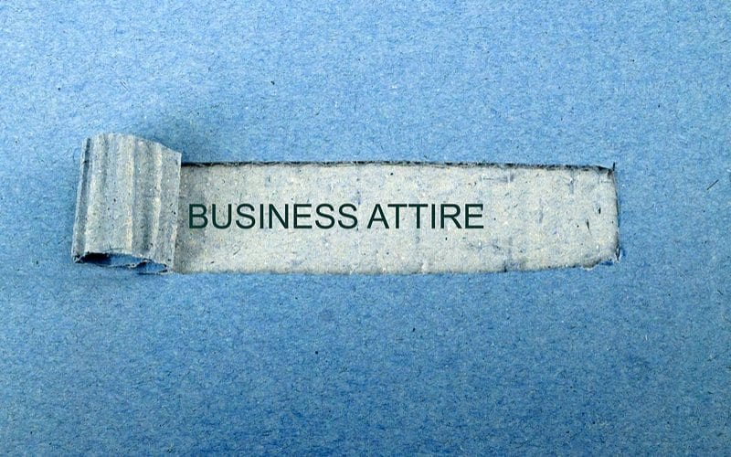 Rip off that shows Business Attire