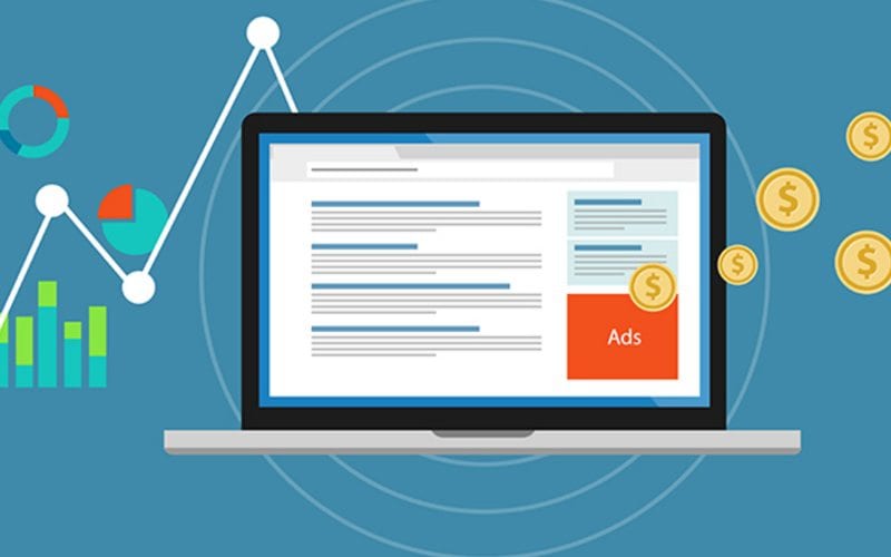 How To Audit Your Marketing Strategy 1 Vector Image Of Laptop With Money Icons Coming From An Online Advertiesment