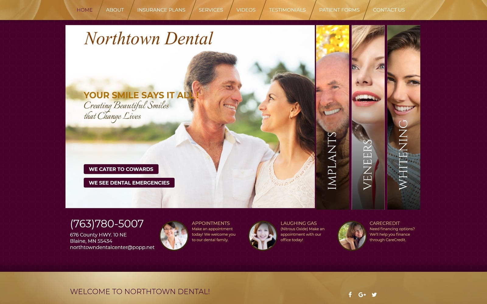 Northtowndental.com Screenshot