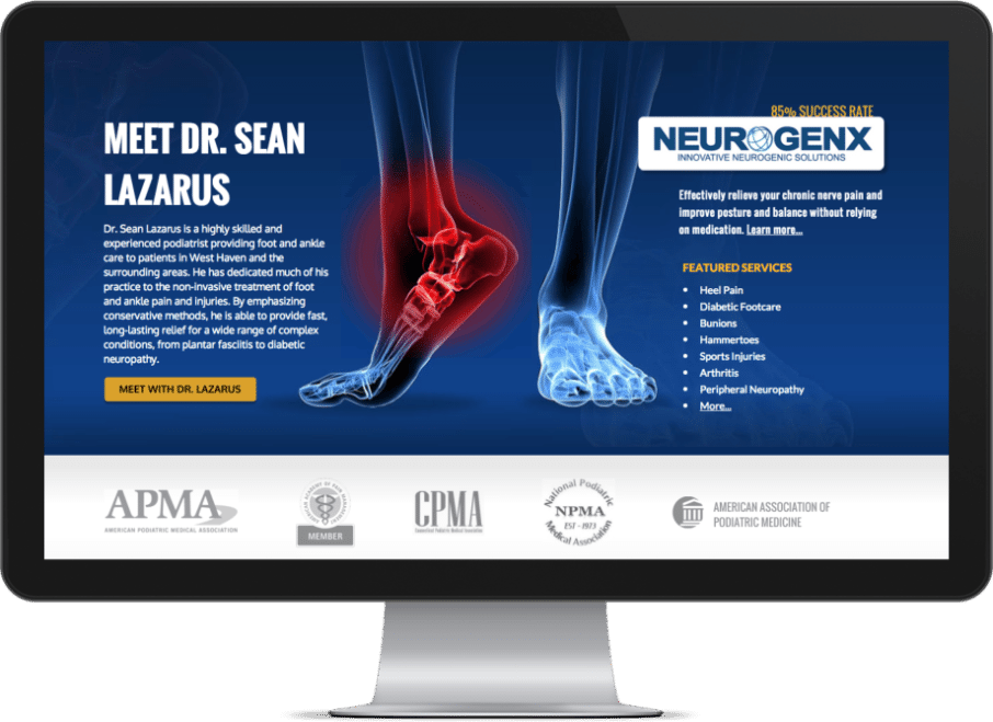 chiropractic website designs