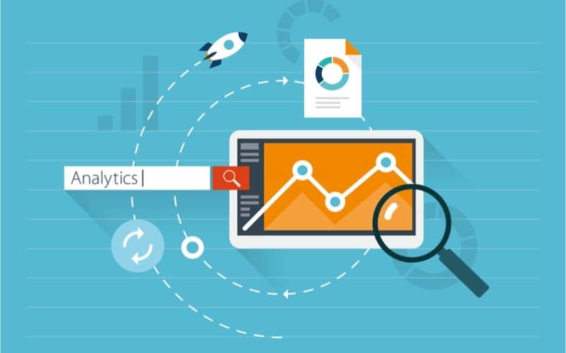 illustration of search engine analytics