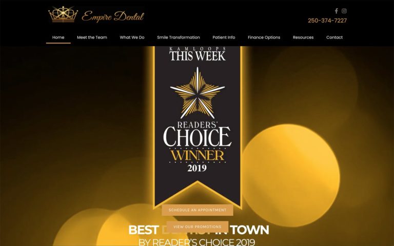 Empire Dental Screenshot