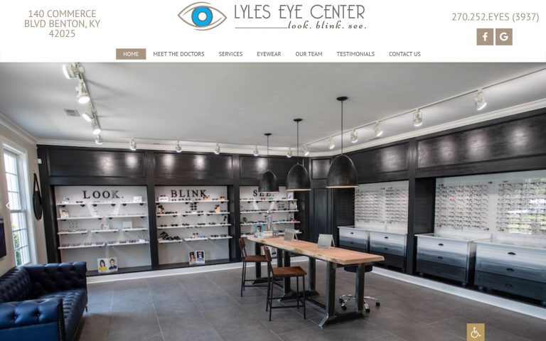 Lyleseyecenter.com Screenshot1
