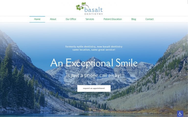 Basaltdentistry.com Screenshot