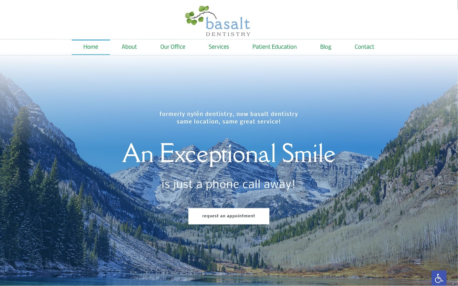 Basaltdentistry.com Screenshot