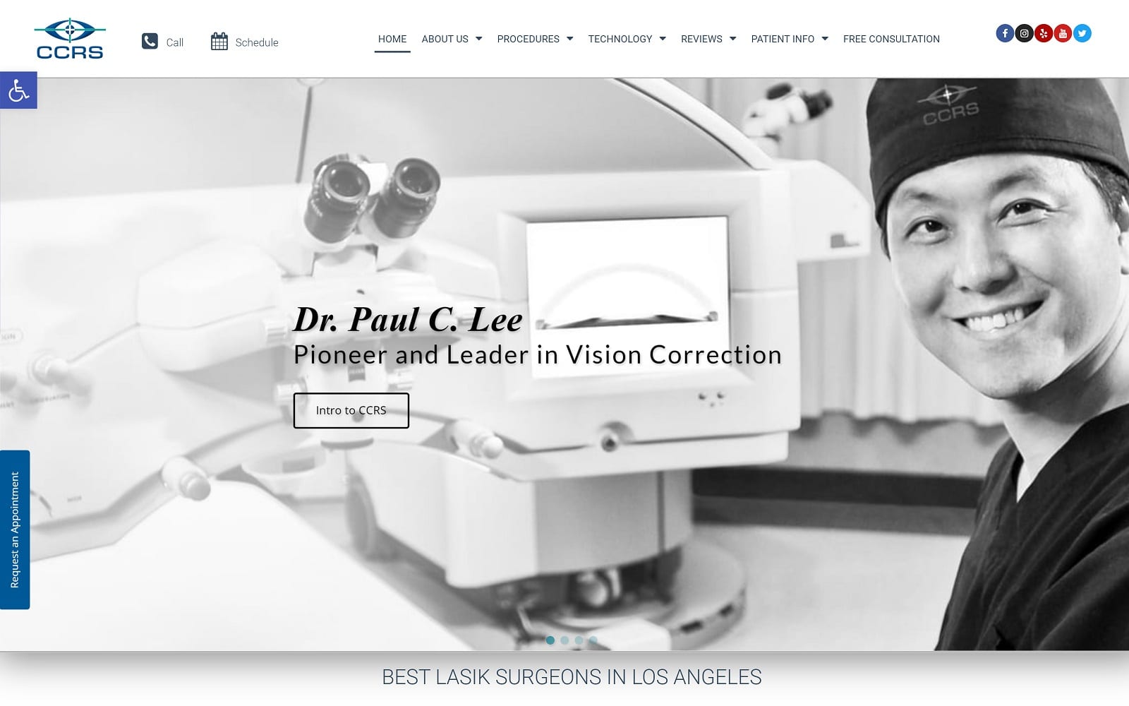 Ccrsclearvision.com Screenshot