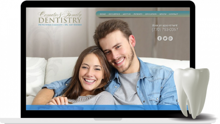 dentistry website design