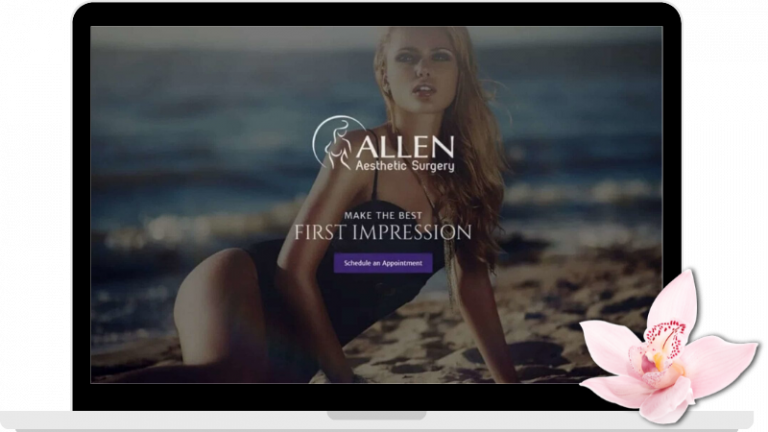 plastic surgery website design