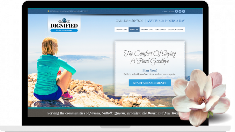 wellness website design