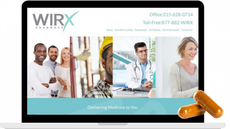 pharmacy website design