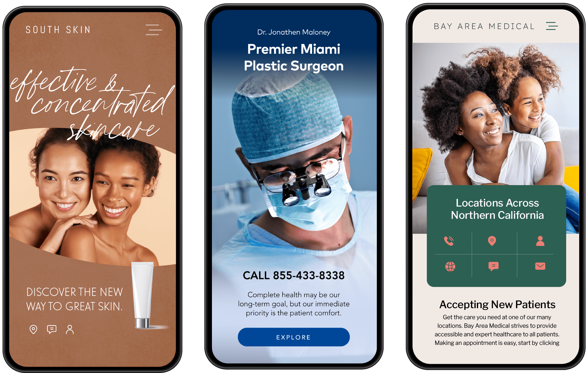 Phones with Cosmetic Website