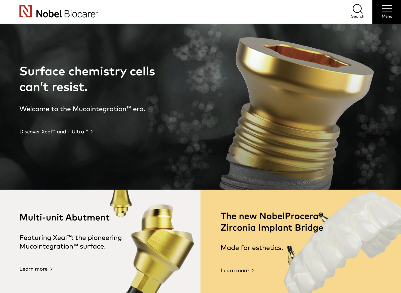 Nobel biocare dental implants
