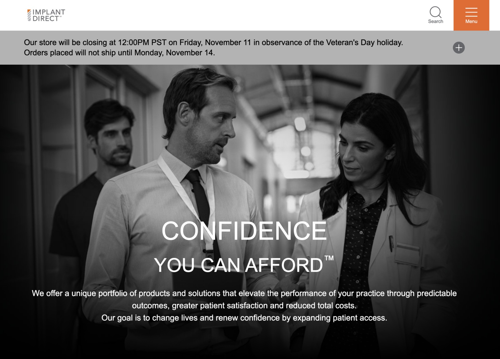 implant direct website