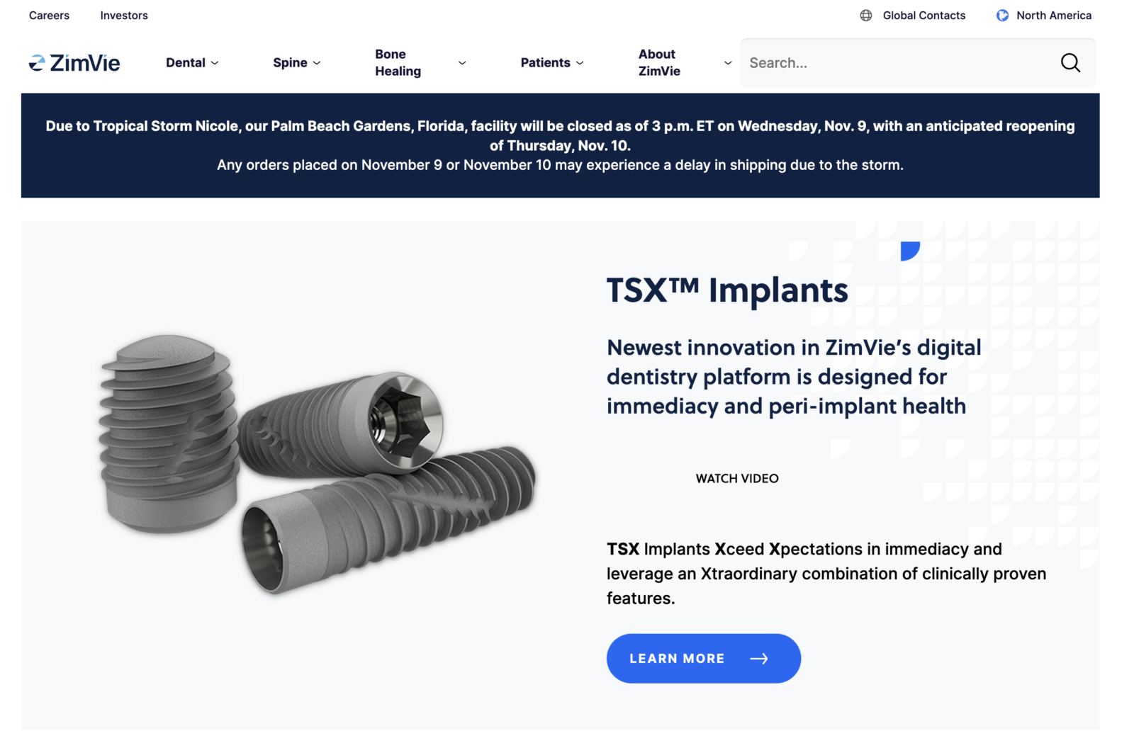 Zimvie dental implants