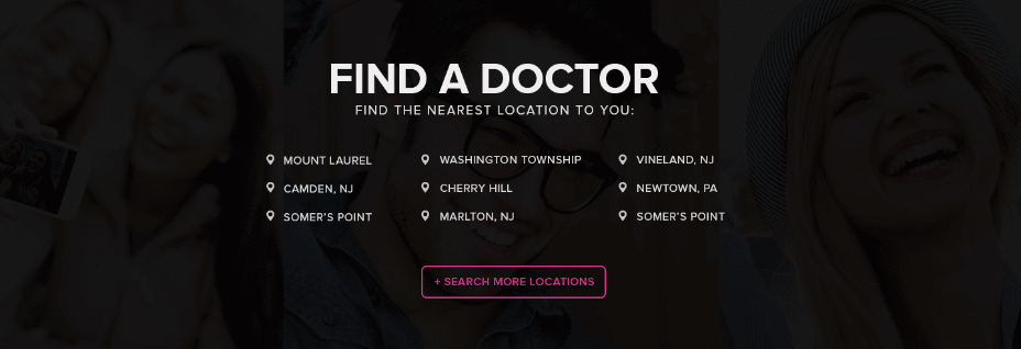 find a doctor call to action