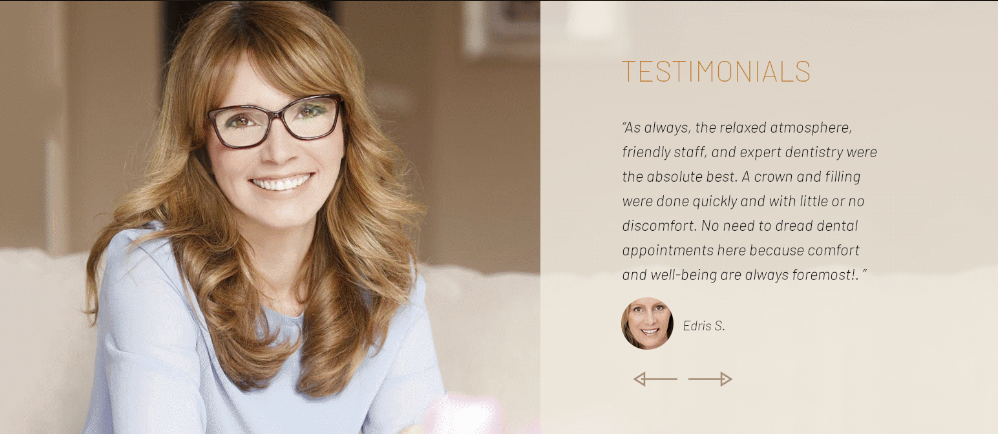 testimonial slider