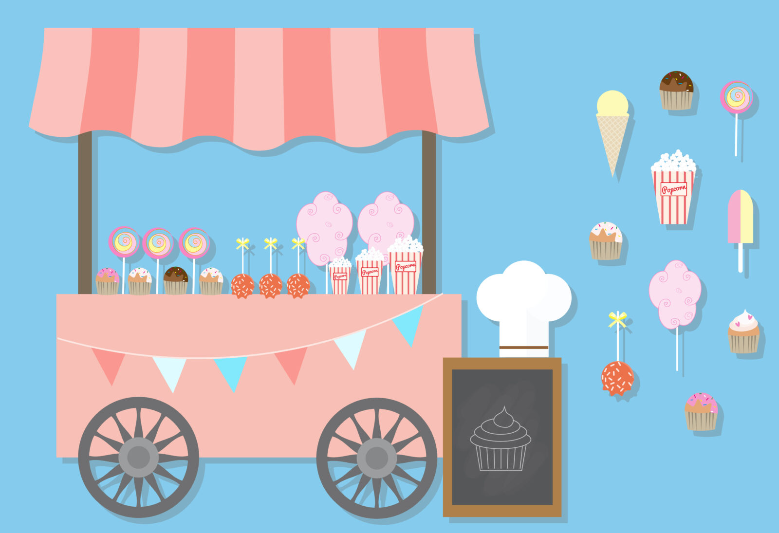 farmer's market cart