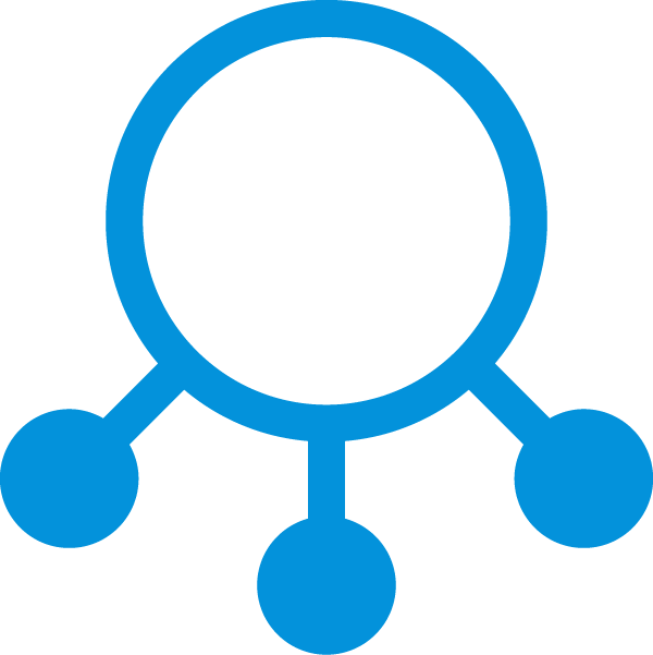 Person and Circles Icon