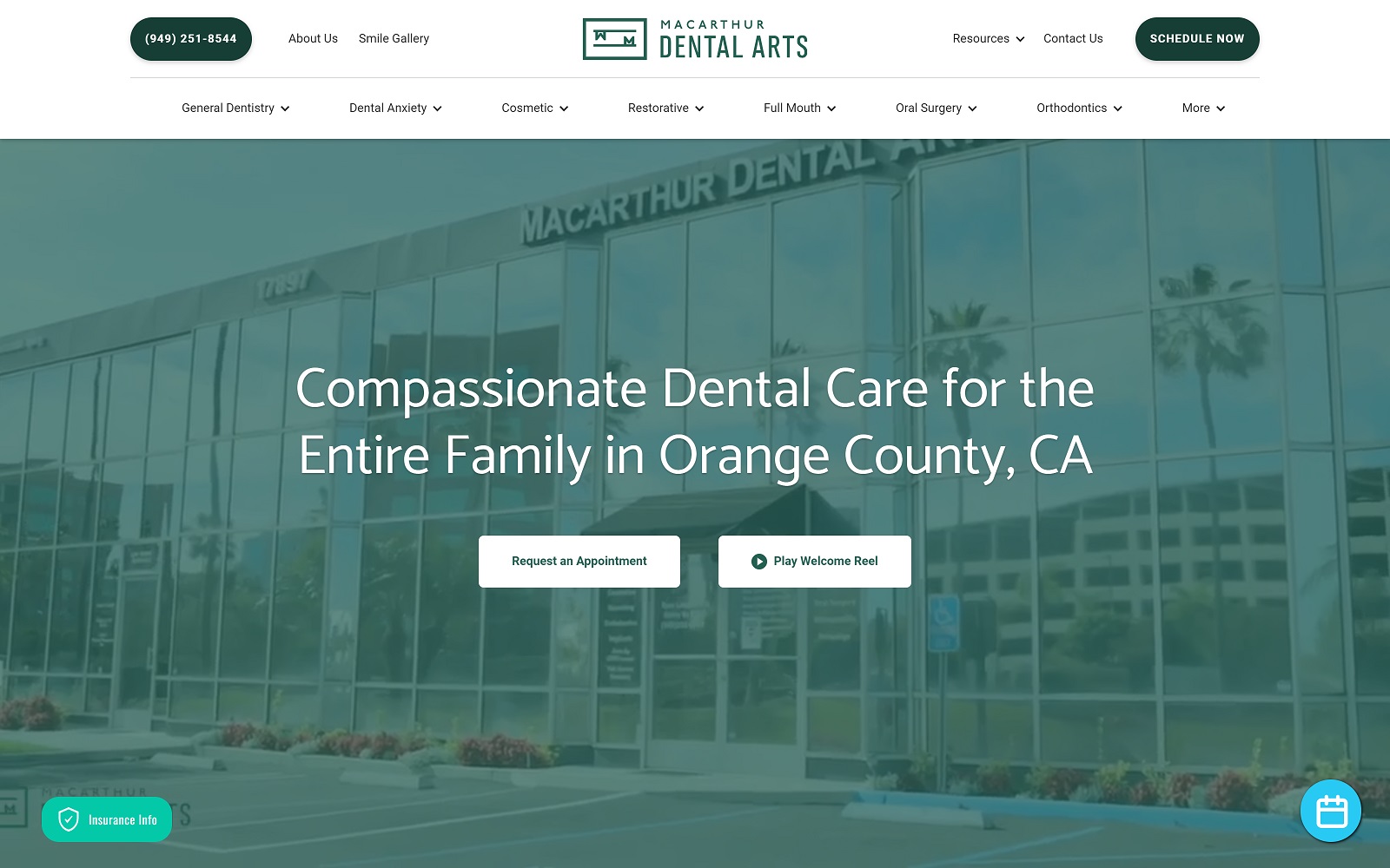 Mac Arthur Dental Arts Website Screenshot from url westlakesmilestudio.com