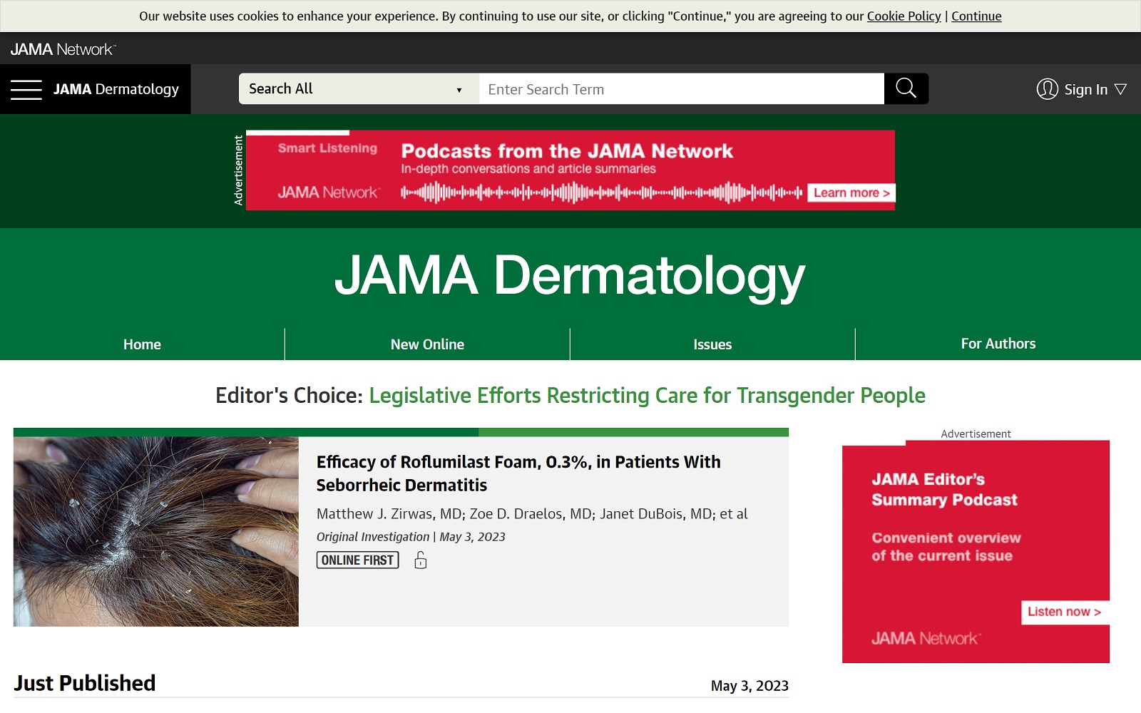 jamanetwork.com_journals_jamadermatology screenshot