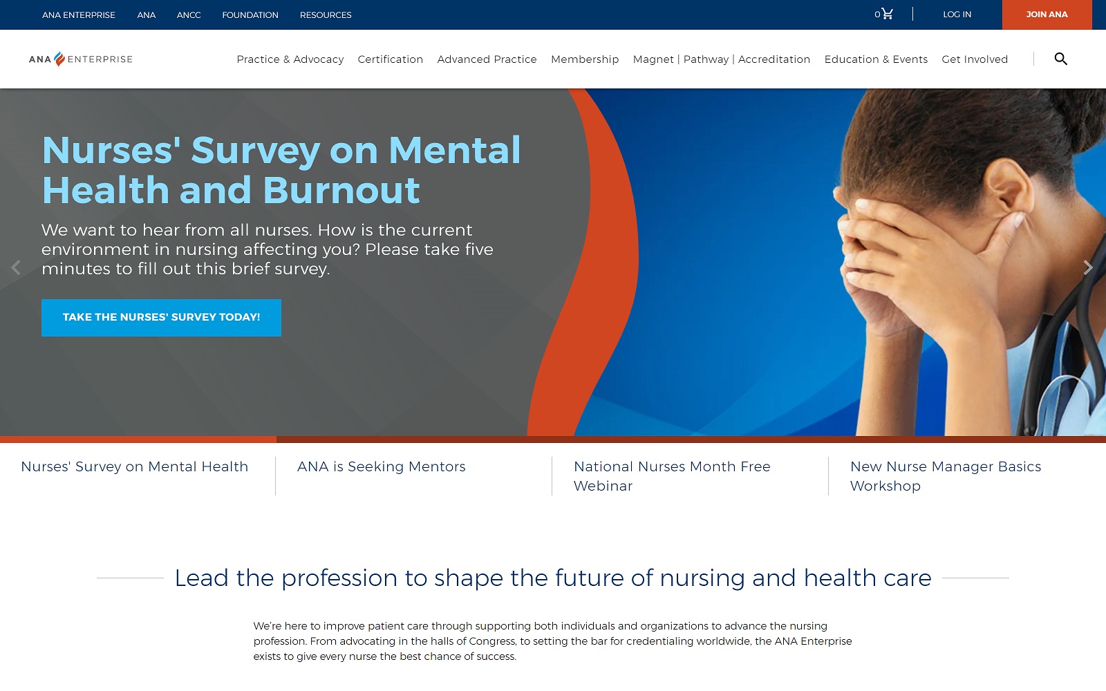 nursingworld.org screenshot