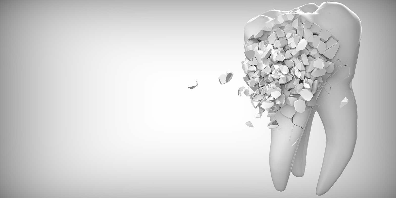 high resolution tooth