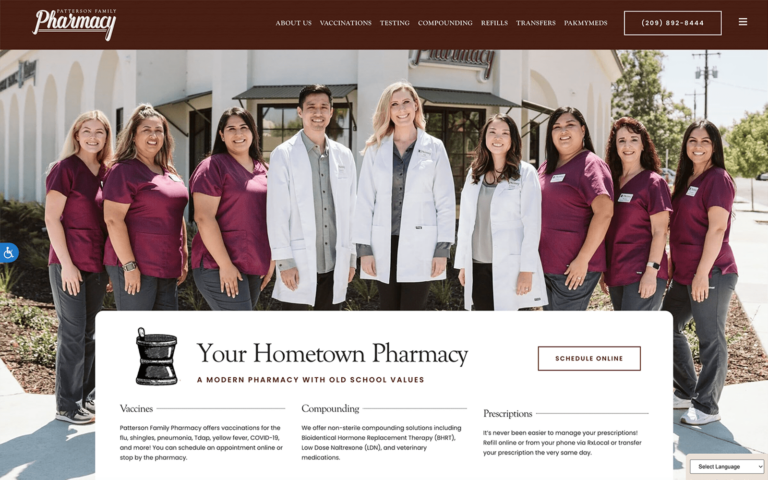 Pharmacy Website