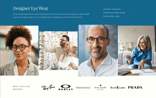 Vision Website Example