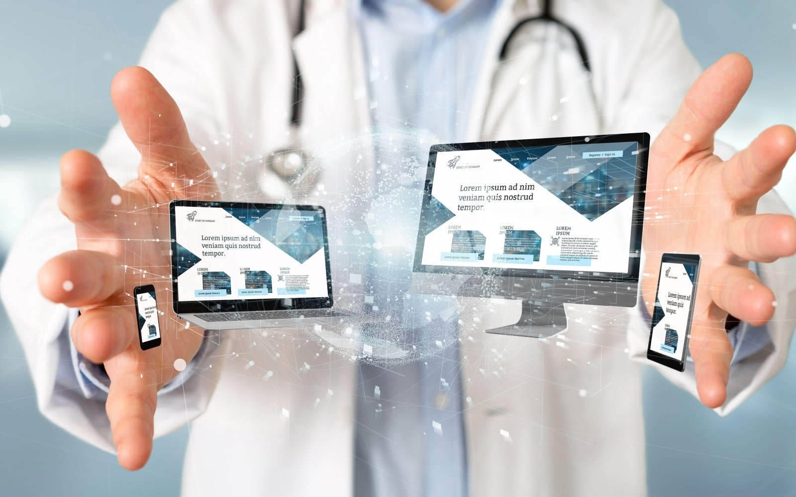 Empathetic therapy website design handled by professionals.
